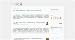 Desktop Screenshot of blog.mcule.com