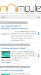 Mobile Screenshot of blog.mcule.com
