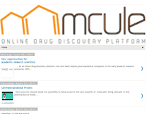 Tablet Screenshot of blog.mcule.com